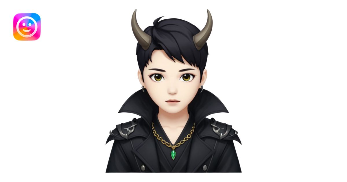Rumi from animetion Korean kpop demon hunter emoji | AI Emoji Generator