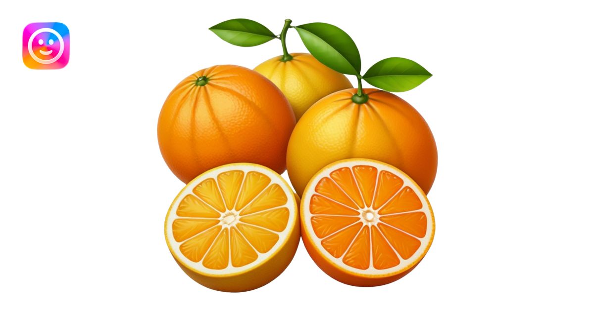 citrus fruits together emoji | AI Emoji Generator