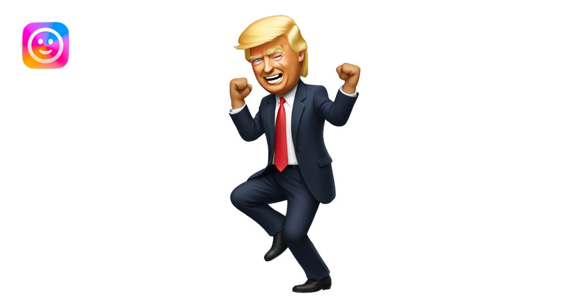 Donald trump dancing emoji | AI Emoji Generator