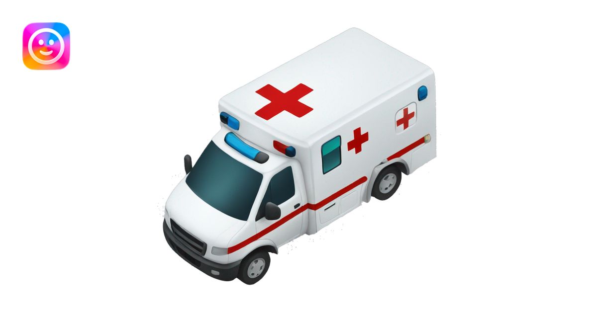 ambulance emoji | AI Emoji Generator