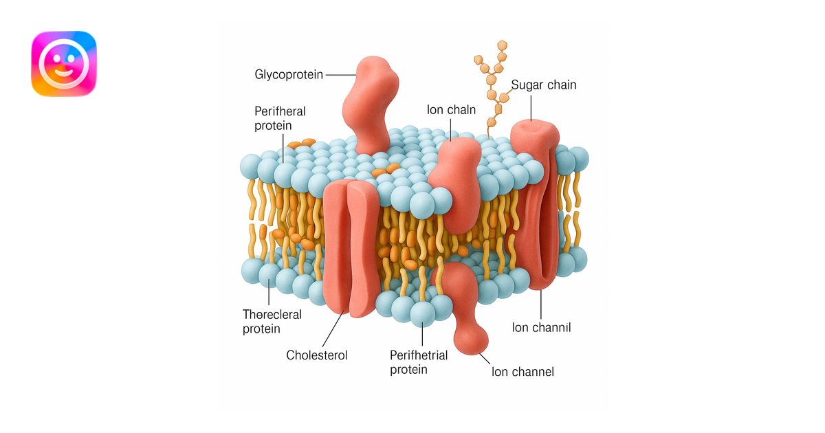 A highly detailed, scientifically accurate cross-section of a ...