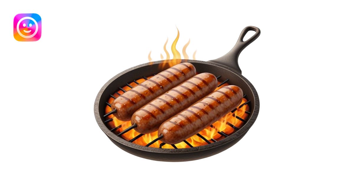Cinematic Realistic Cevapi Dish Emoji, depicted as small, grilled ...