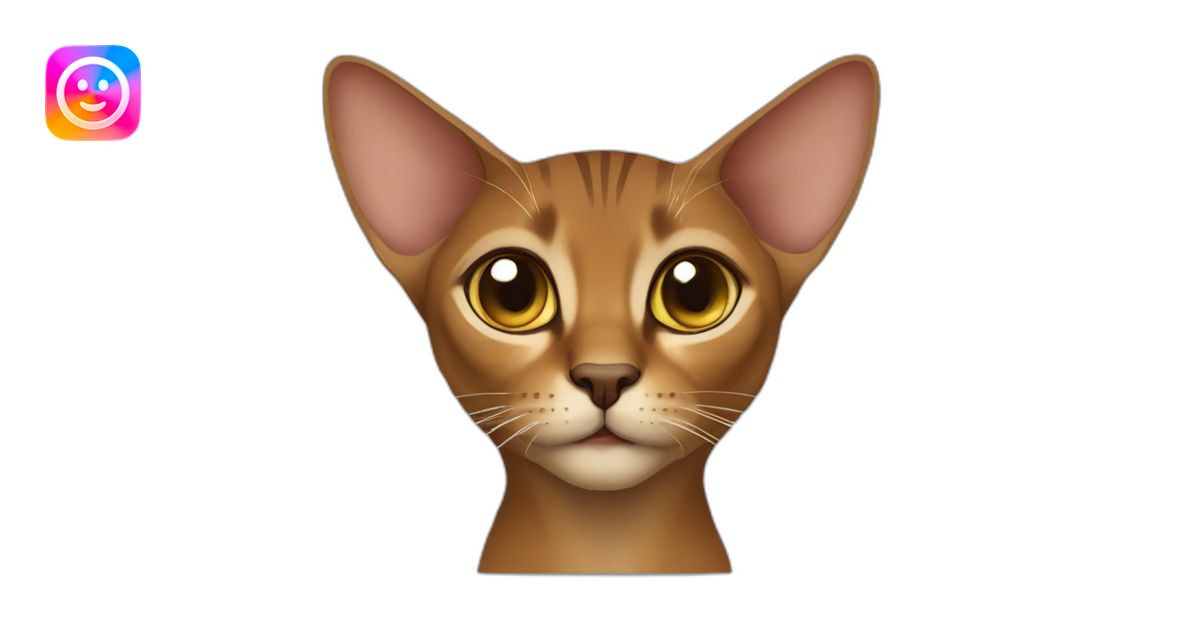 abyssinian emoji | AI Emoji Generator