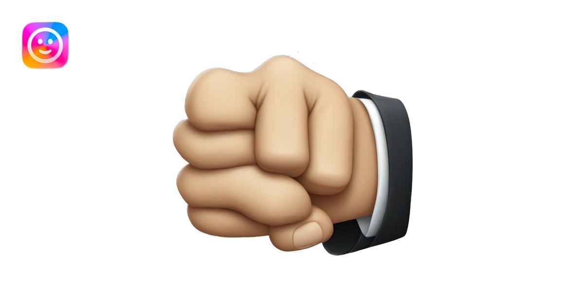 hand shake with fist bump emoji | AI Emoji Generator