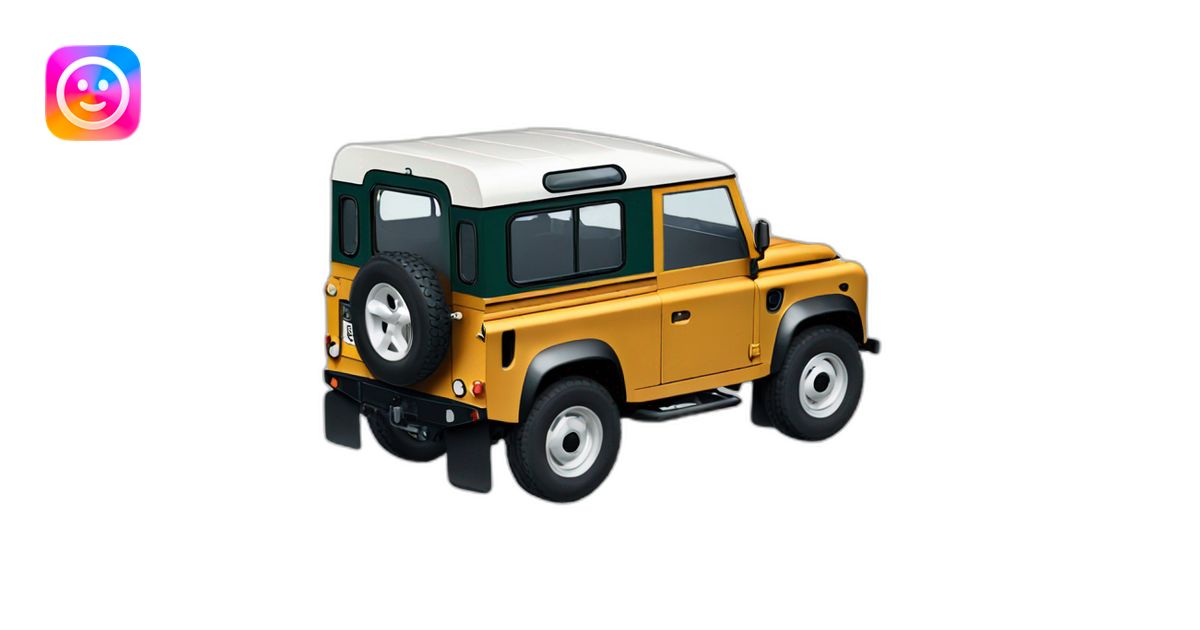 series 1 land rover defender emoji | AI Emoji Generator