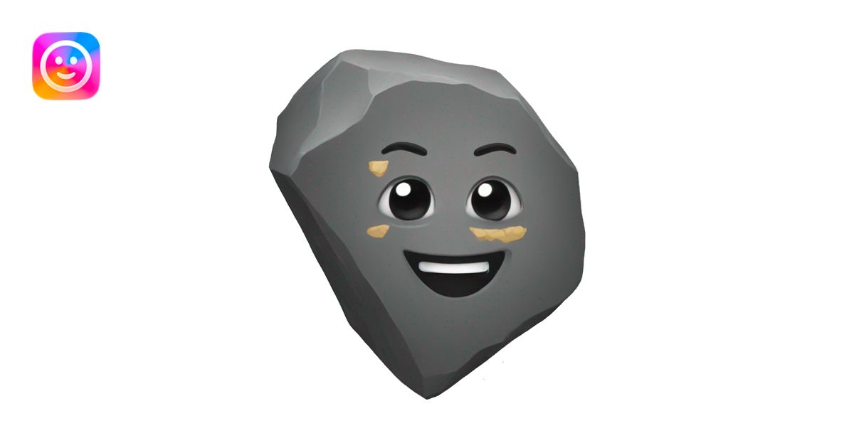 rock emoji | AI Emoji Generator