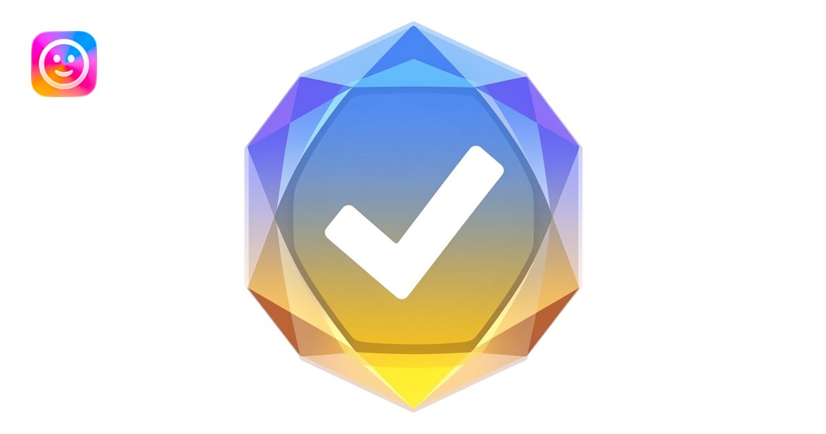 Create an iconic, luxurious Nexora verification tick with a unique ...