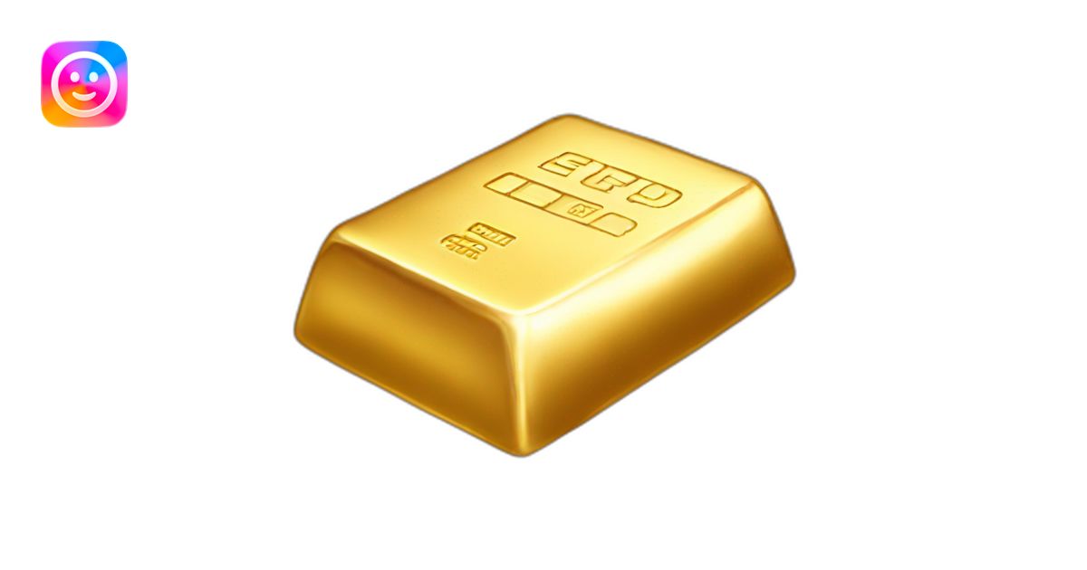 gold bar emoji | AI Emoji Generator