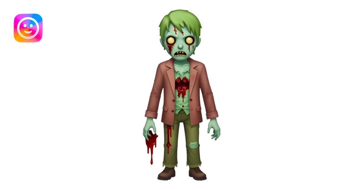 Zombie emoji | AI Emoji Generator
