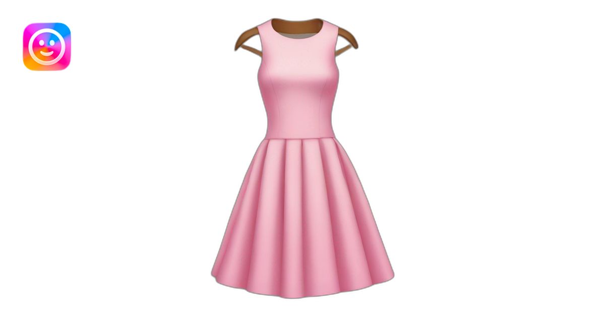 Mod fashion dress emoji | AI Emoji Generator