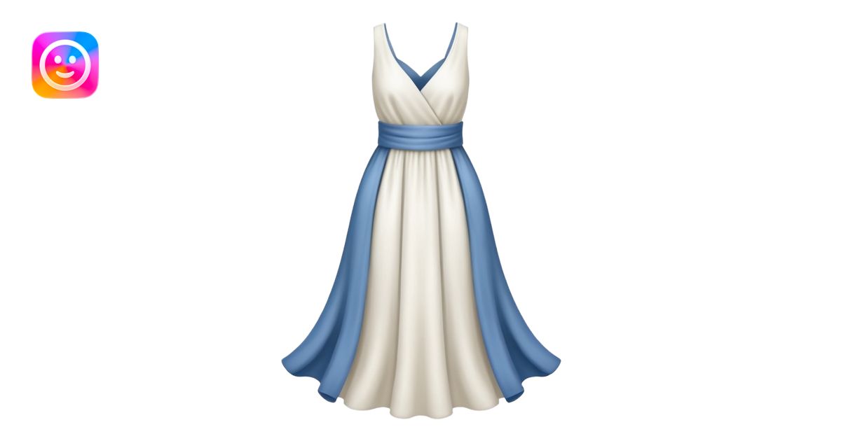 Robe white emoji | AI Emoji Generator
