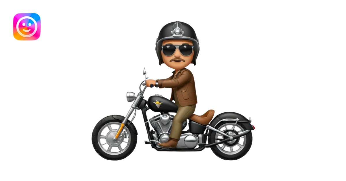 chopper motorcycle australia emoji | AI Emoji Generator