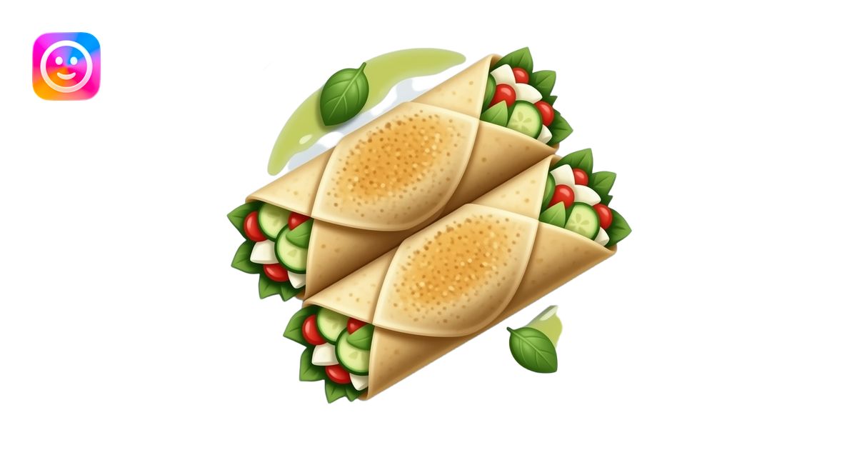 baked rice paper rolls with zucchini and mozzarella emoji | AI Emoji ...