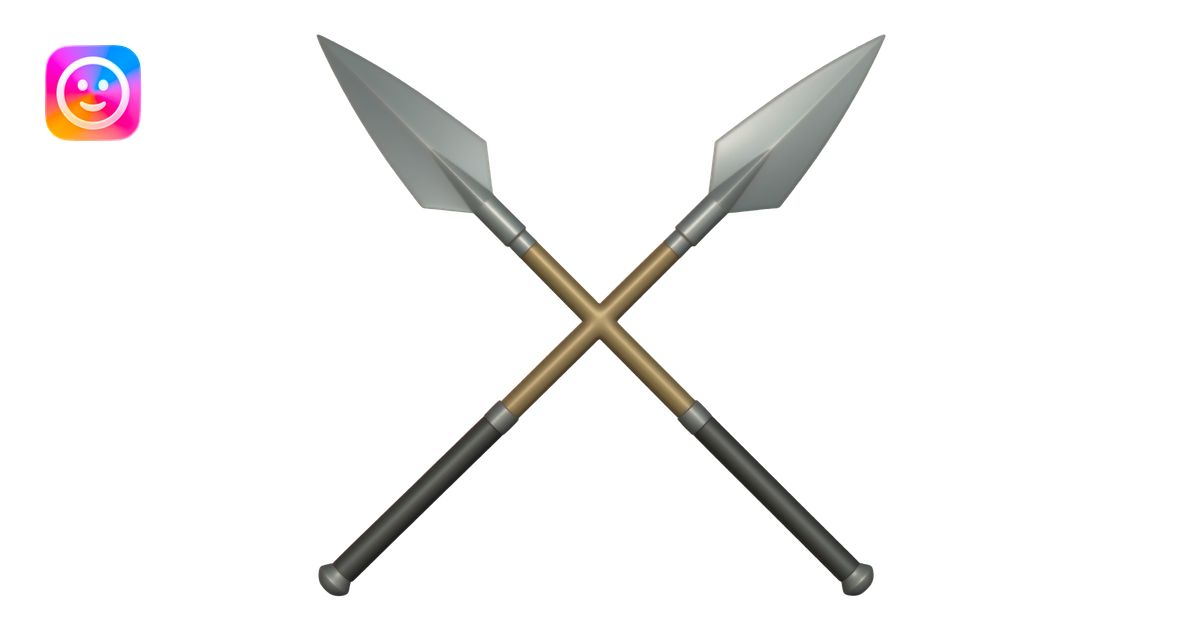 metal spear emoji | AI Emoji Generator