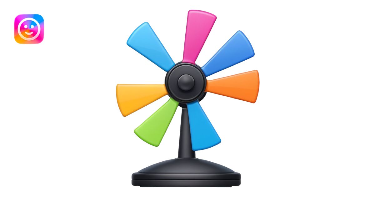 game randomizer spinner wheel emoji | AI Emoji Generator