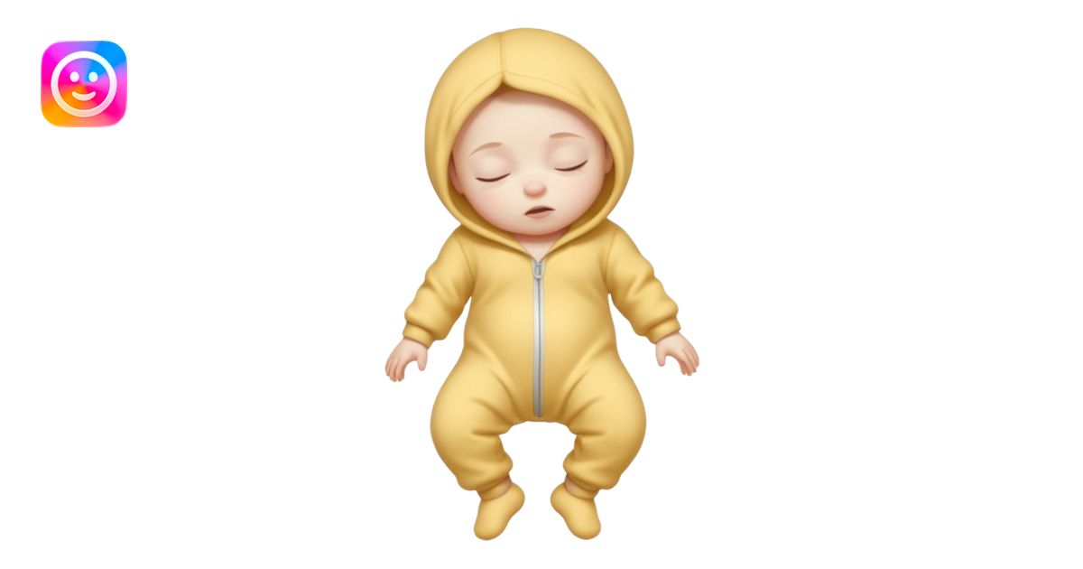 High resolution of realistic full body sleepy baby distorted , no extra ...