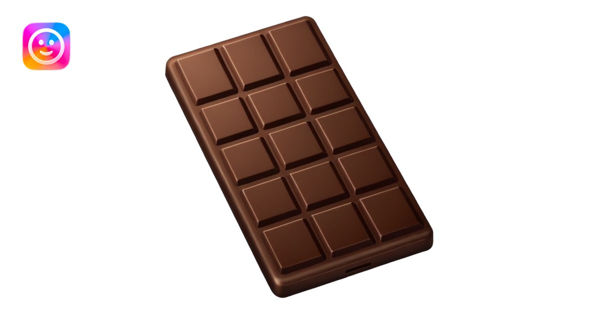 chocolate bar emoji | AI Emoji Generator