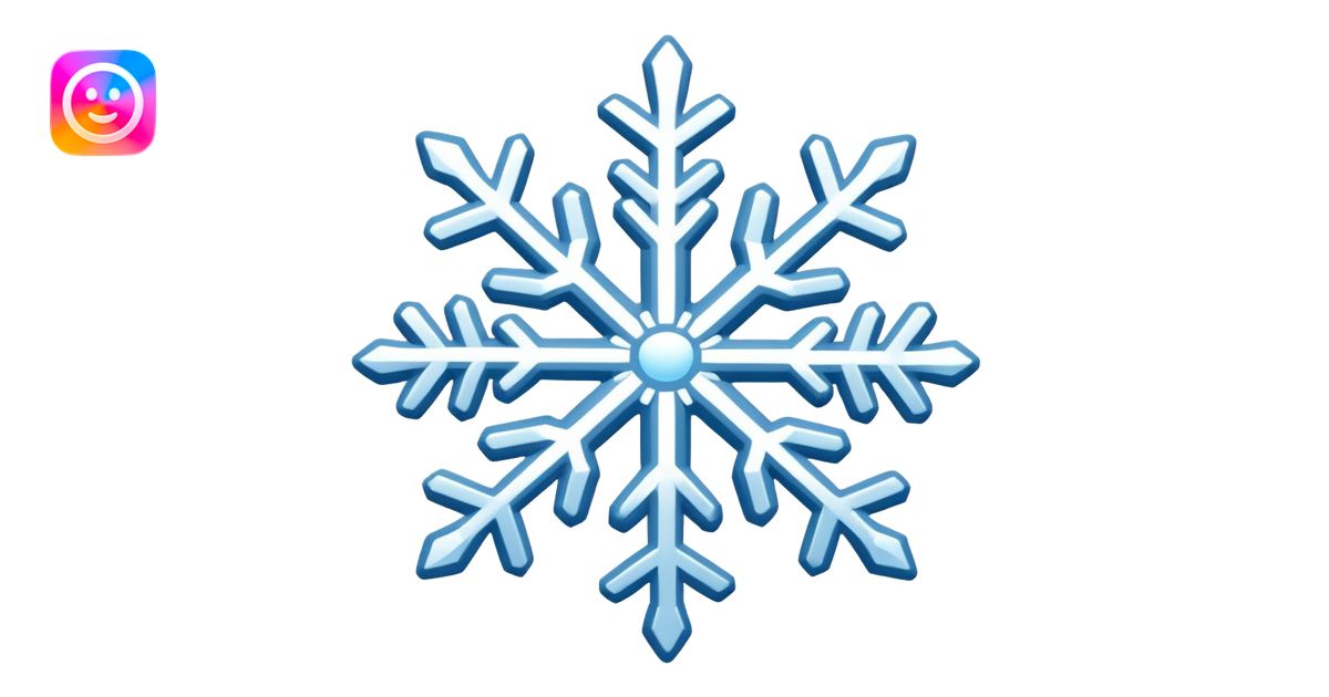 snow emoji | AI Emoji Generator