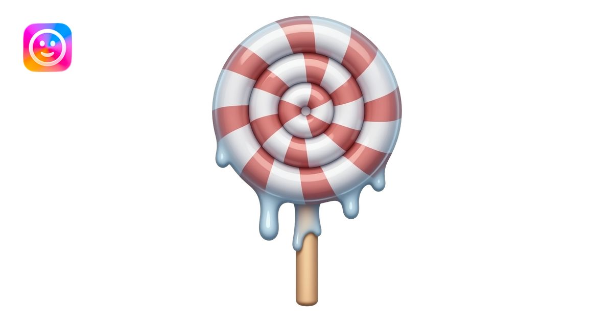 lollipop made out of slime emoji | AI Emoji Generator