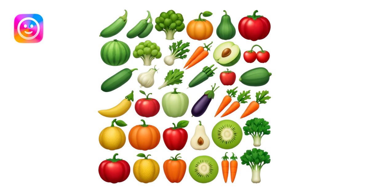 healthy food emoji | AI Emoji Generator