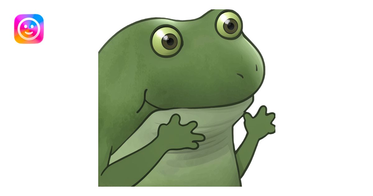 Tongue out hands to the side meme | AI Emoji Generator