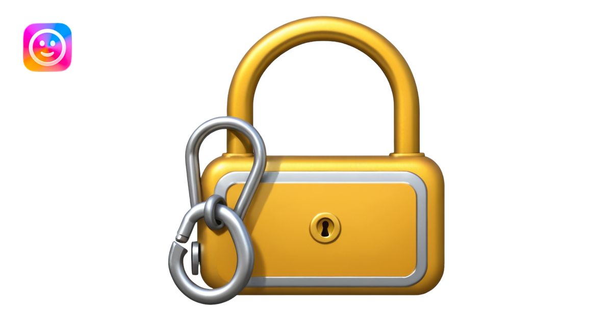 Bike lock emoji | AI Emoji Generator