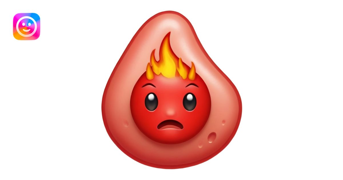 Pimple emoji | AI Emoji Generator