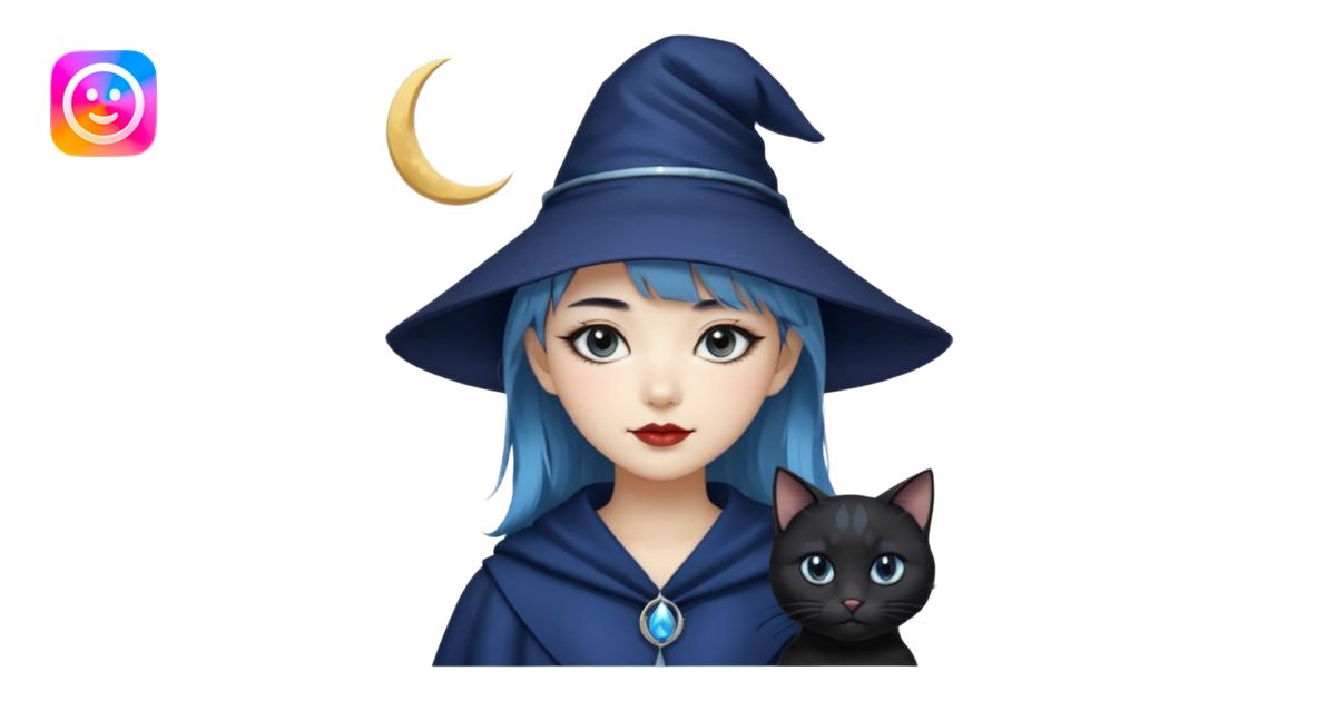 an asian short haired girl with light blue highlighted short raven hair ...