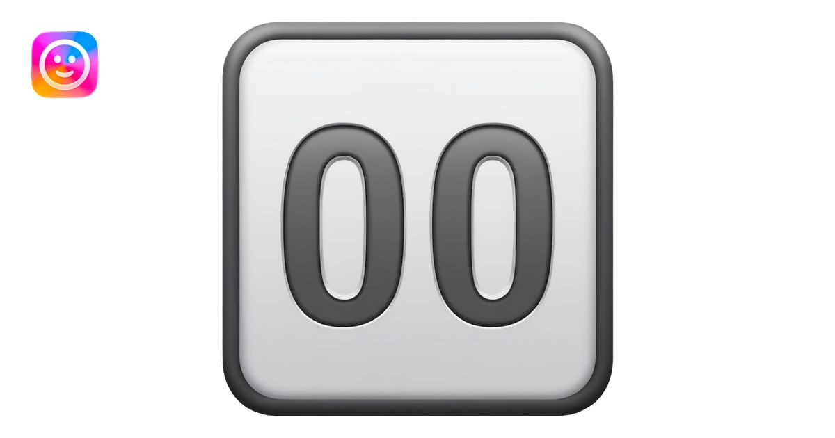 100 dans un carre gris emoji | AI Emoji Generator