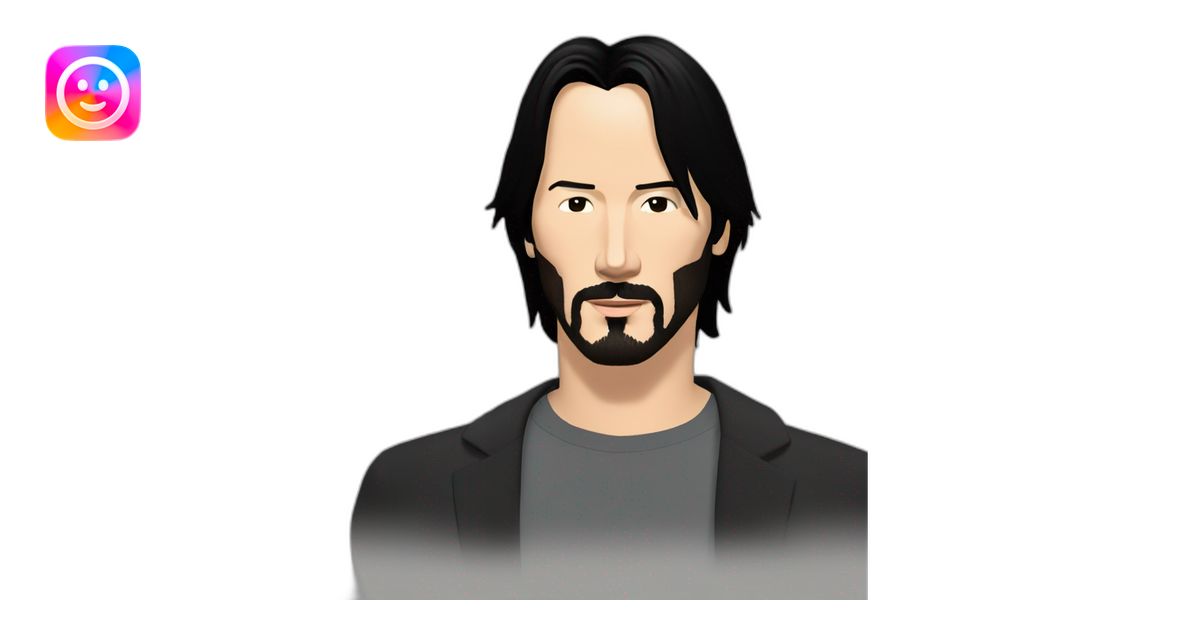 keanu reeves qui se moque de quelqu'un emoji | AI Emoji Generator