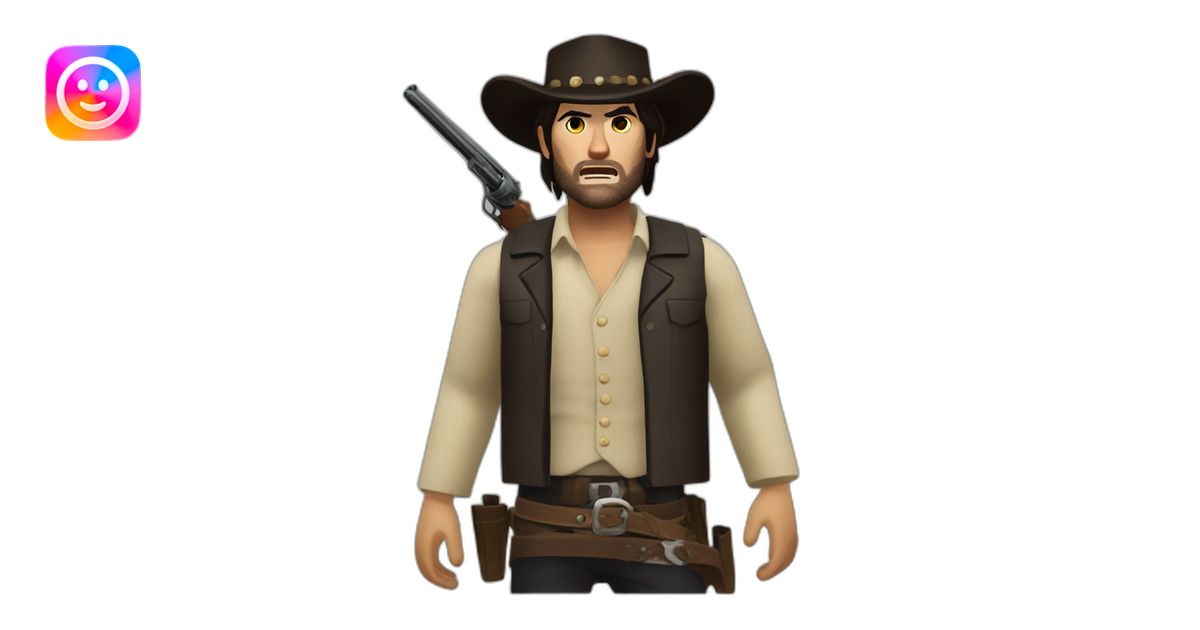 John marston rdr2 emoji | AI Emoji Generator