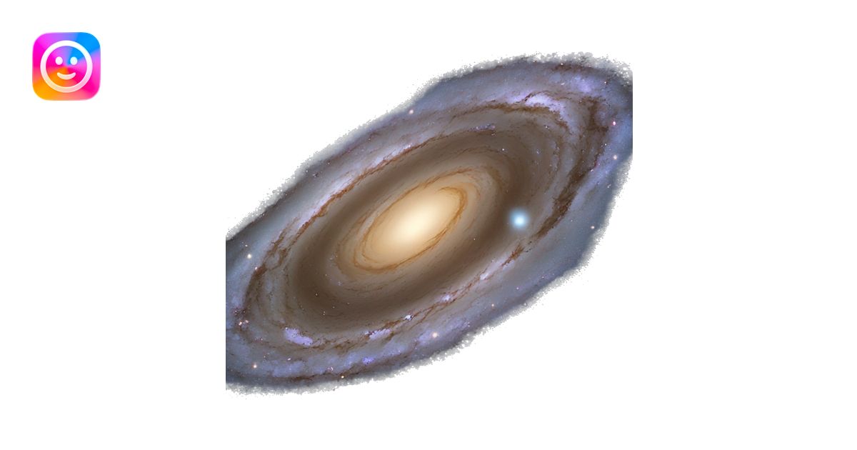 Milky Way galaxy emoji | AI Emoji Generator