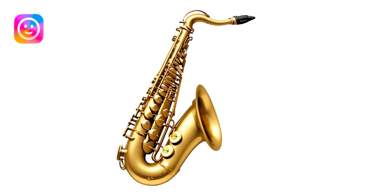 Create a sleek and sophisticated emoji representing the Selmer Super ...