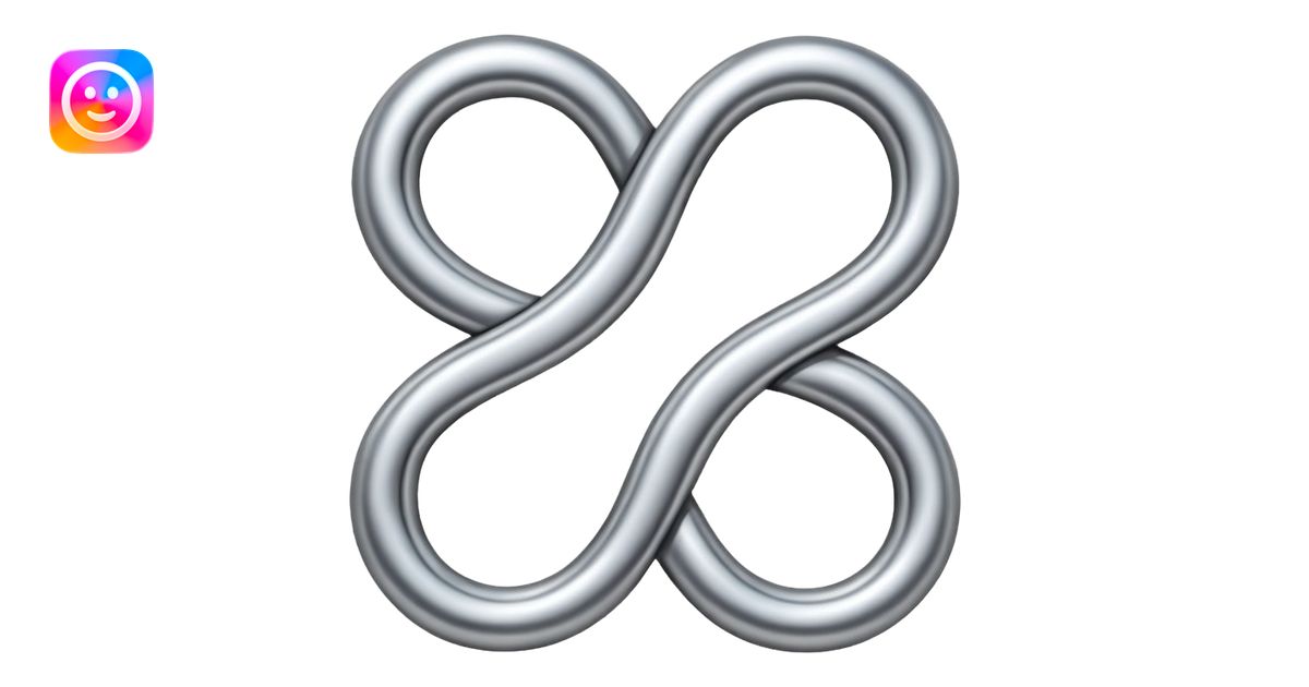 infinity symbol emoji | AI Emoji Generator