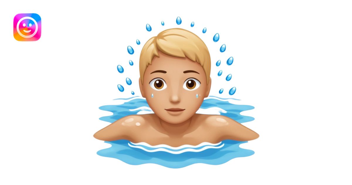 person swimming laps in pool zoomed out showing lap swiming back stroke ...