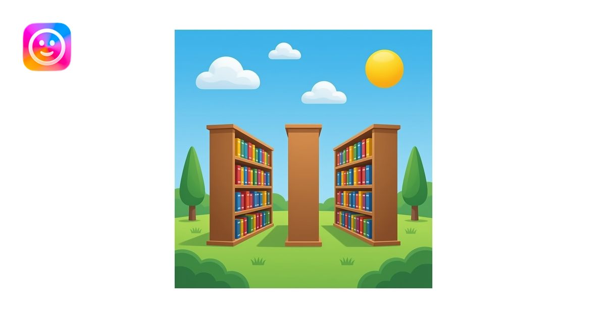 library emoji | AI Emoji Generator