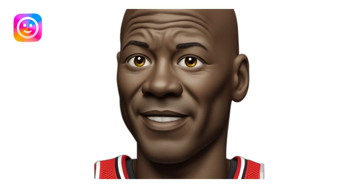 MICHEAL JORDAN REALISTIC 4K IMAGE emoji | AI Emoji Generator