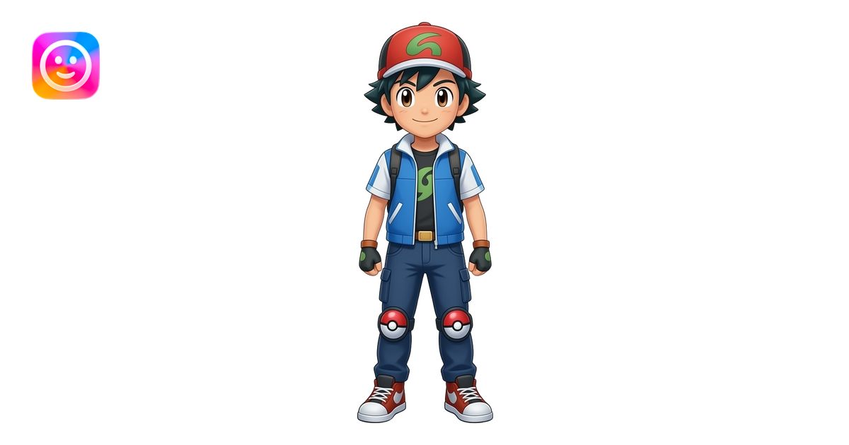 trainer long cargo pants only, the knee pads should be pokemon balls ...