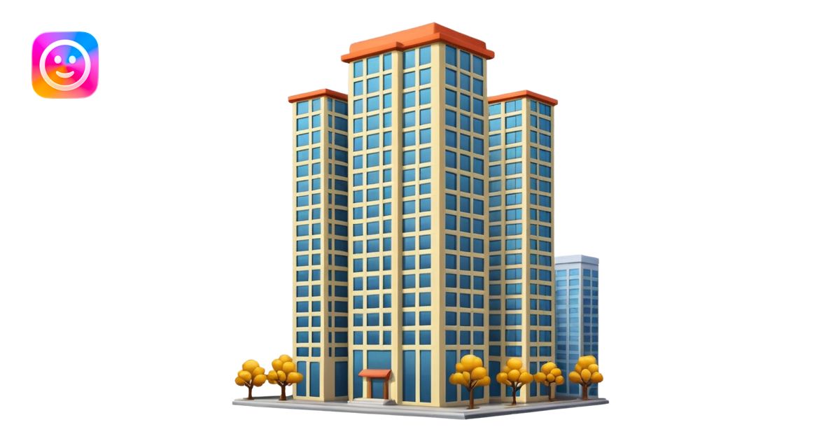 high-rise building emoji | AI Emoji Generator