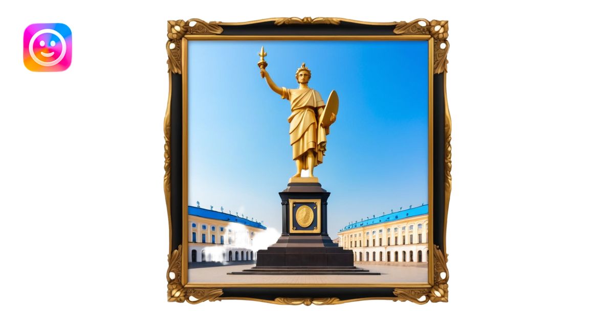 The Statue of Independence on Main Square in Ukraine emoji | AI Emoji ...