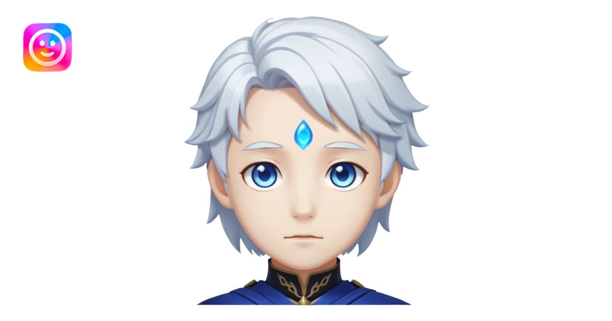 Paimon from Genshin Impact emoji | AI Emoji Generator