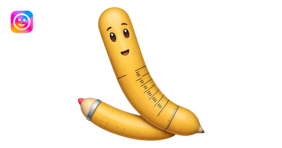 penis with ruler markings emoji | AI Emoji Generator