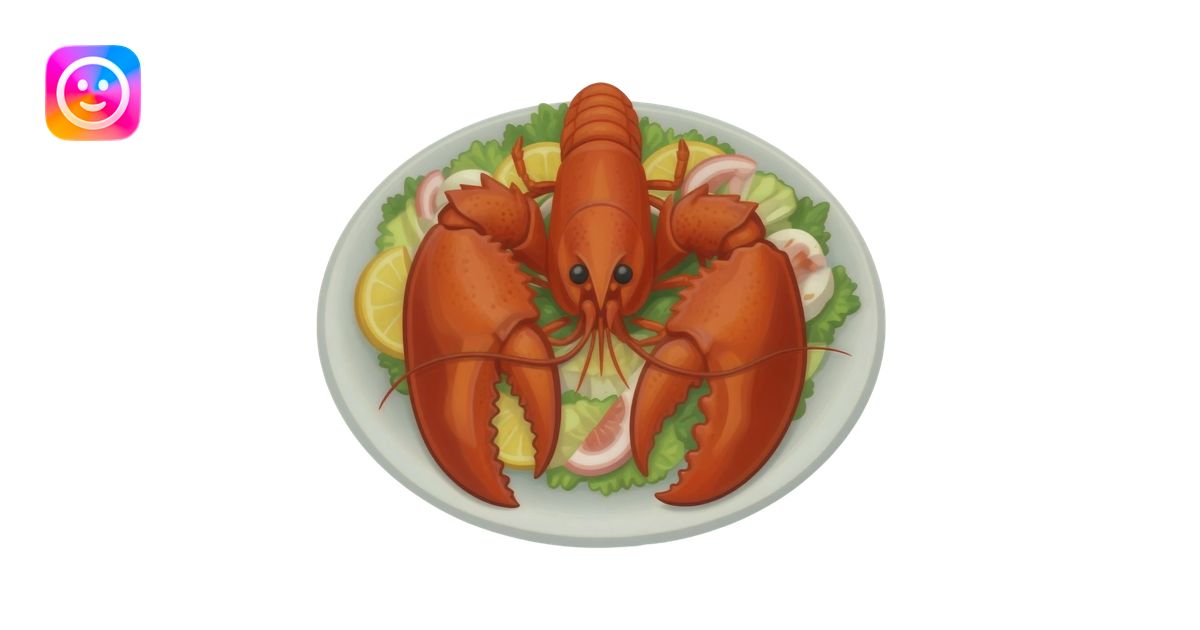 lobster dish emoji | AI Emoji Generator