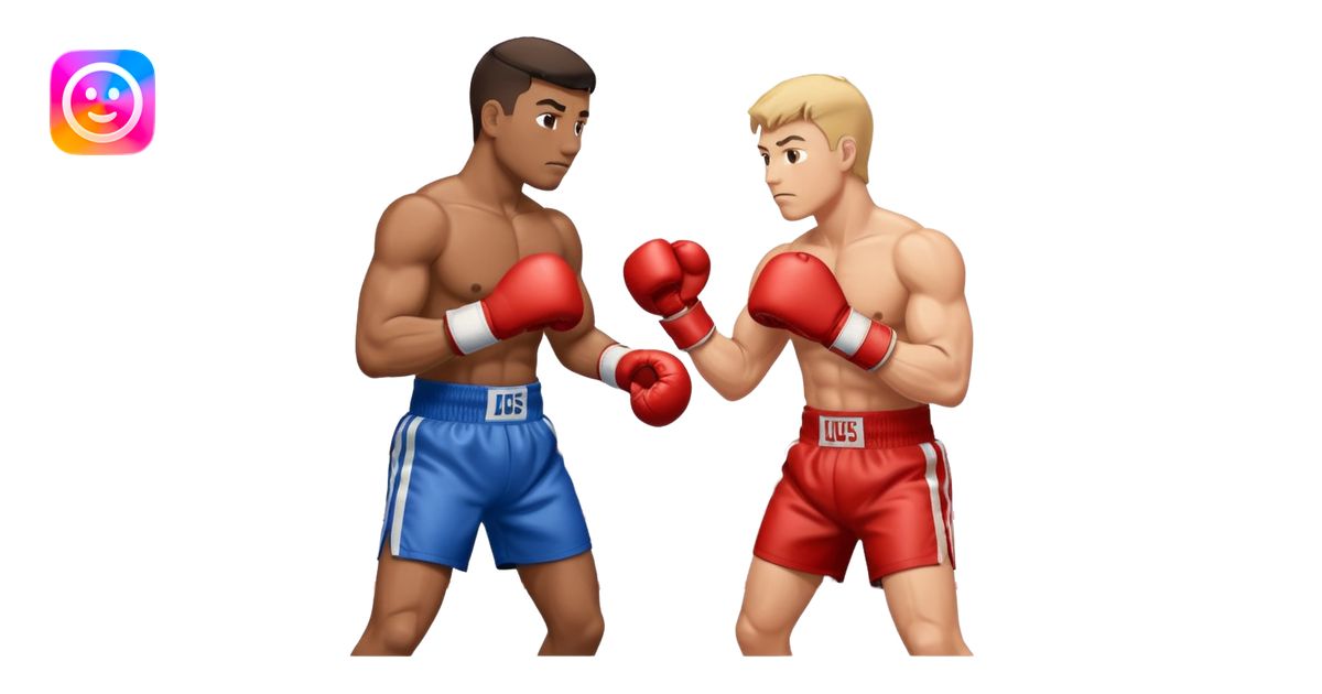 boxing fight emoji | AI Emoji Generator