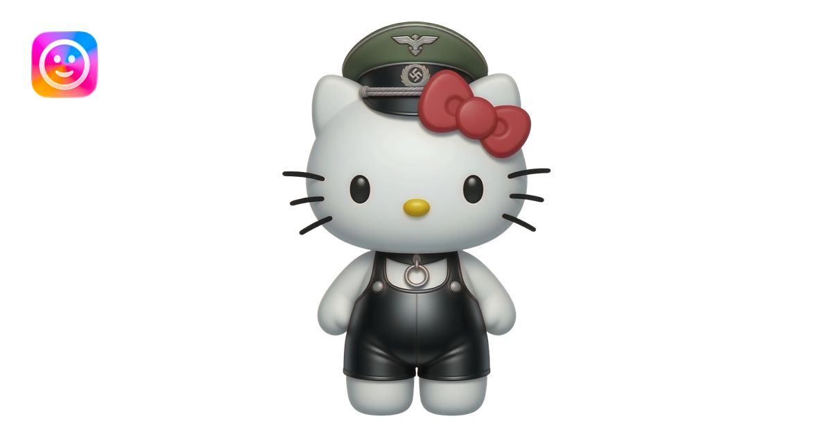 hello kitty representada de cuerpo entero como Dominatrix BDSM ...