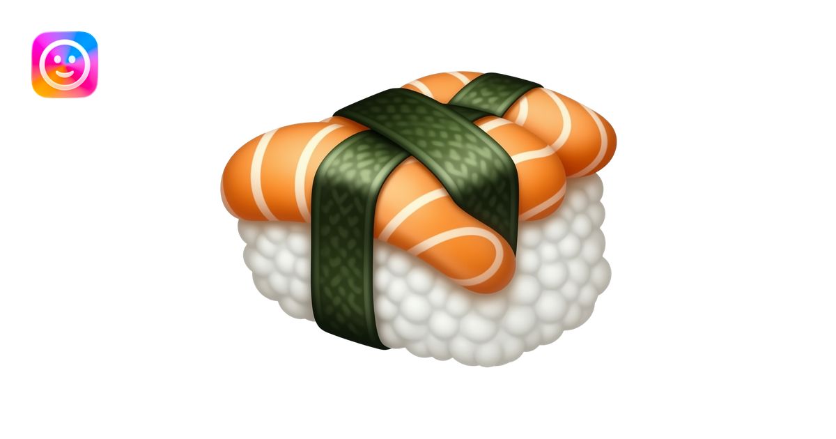 spam musubi emoji | AI Emoji Generator