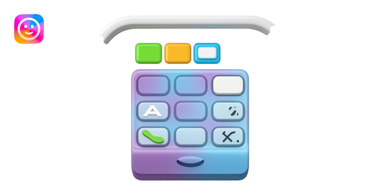 Hot phone emoji | AI Emoji Generator