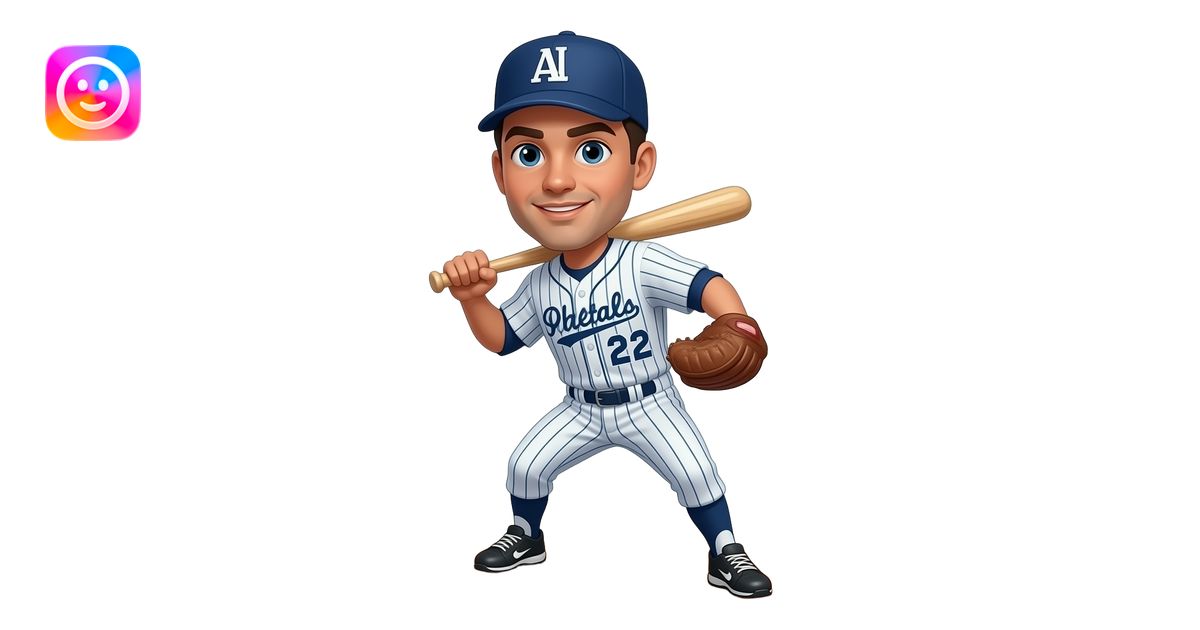 baseball player emoji | AI Emoji Generator