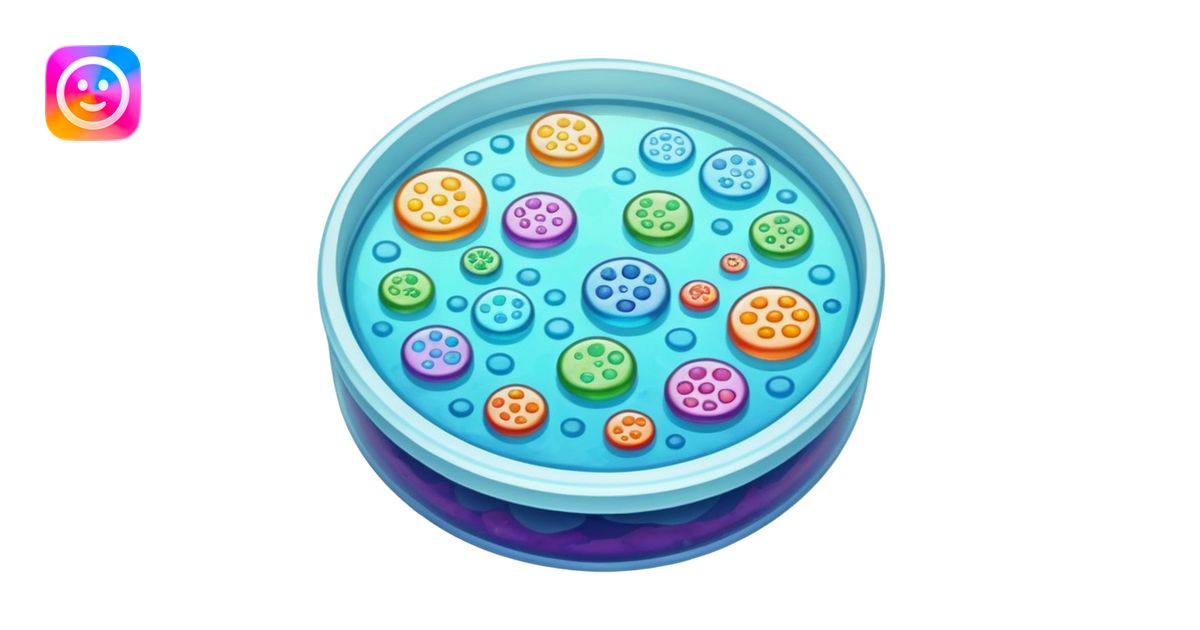 petri dish culture emoji AI Emoji Generator