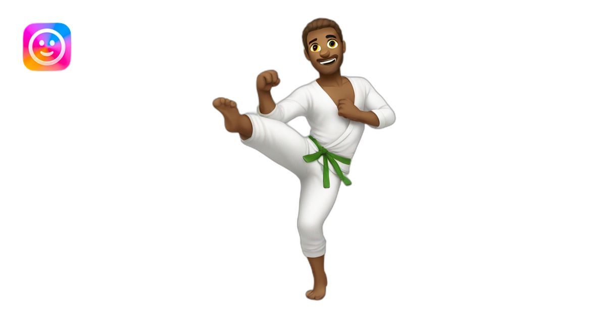 capoeira man emoji | AI Emoji Generator